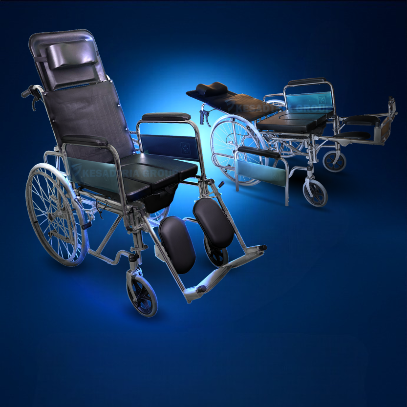 Kursi Roda Reclining 3 in 1